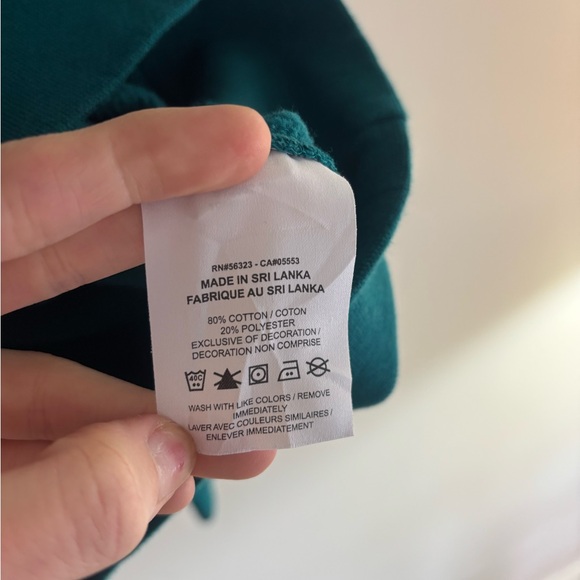 Nike Teal Crewneck Sweatshirt | Women’s Size Small | Classic Swoosh - Picture 3 of 5